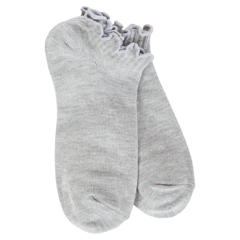 Ruffle crew socks
