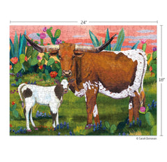 500 piece puzzle box
