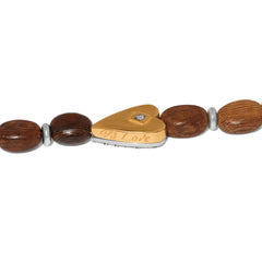 Love messages stretch bracelet
