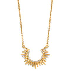 SOLANA crescent necklace