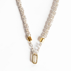 Loop chain necklace- Charms
