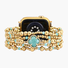 Stretch beaded Apple Watch band