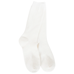 Stripped crew socks