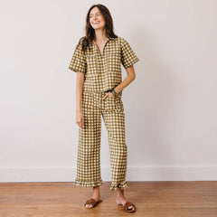 Painted Gingham Romy Pant