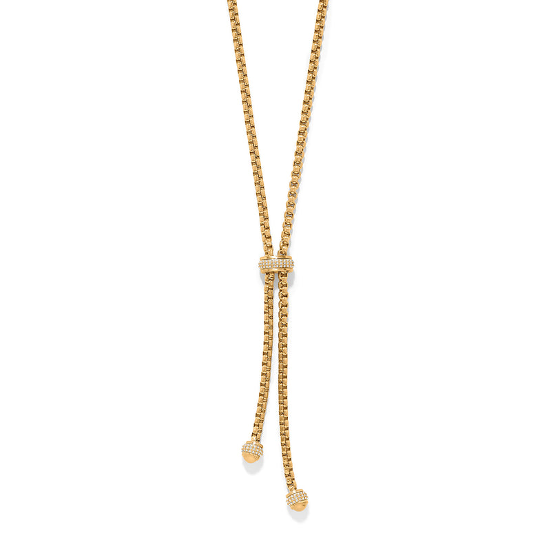 Meridian Solis Gold Y necklace