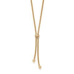 Meridian Solis Gold Y necklace