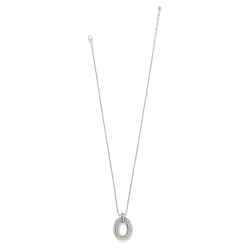 Pretty tough link pendant necklace