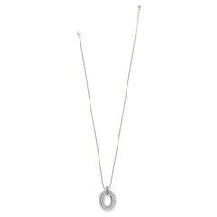 Pretty tough link pendant necklace