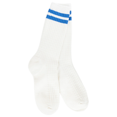 Stripped crew socks