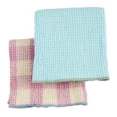 Colorful waffle towel