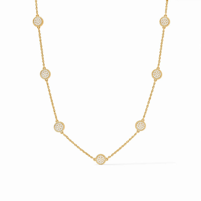 Windsor delicate station necklace