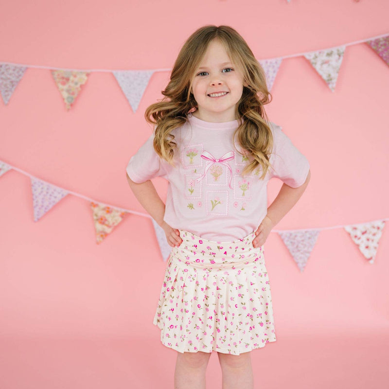 Ditsy Floral Athletic Skort