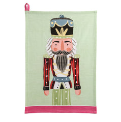 Nutcracker dish towel