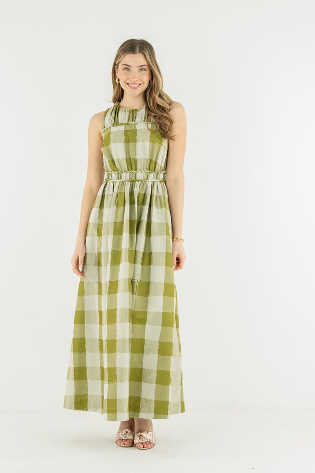 Sorrento Dress- Gingham