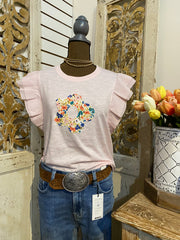 Cookie cutter daisy tea