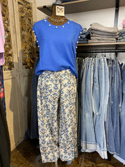 Toile Barrel Pant