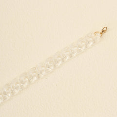 Trucker Hat Chain-Acrylic Clear
