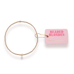 Birthstone Charm Bracelets: Extended 7.25 inch