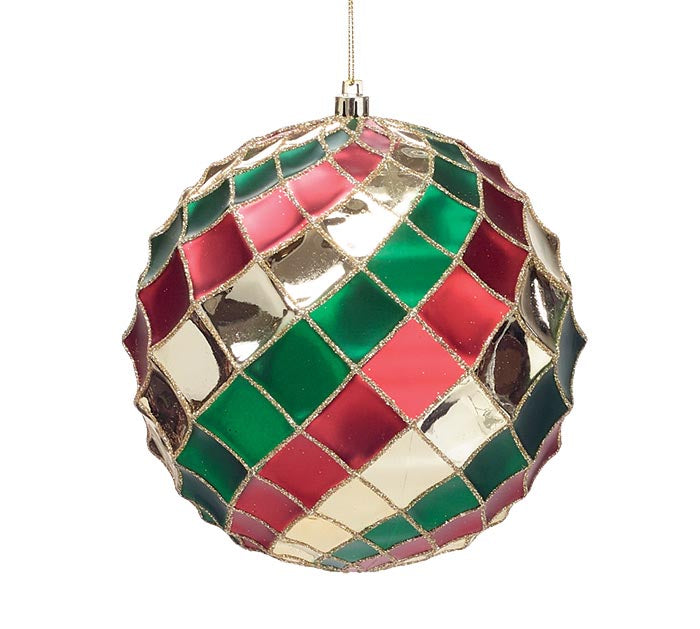 Shatter proof round ornament