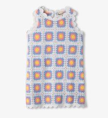Buttercup sleeveless crochet dress