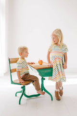 Alex Tee in Primary Stripe