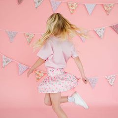 Cherry Bow Athletic Skort