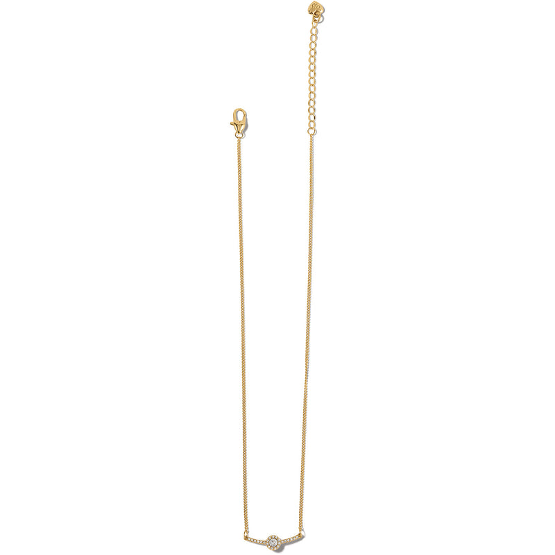 ILLUMINA BAR GOLD NECKLACE