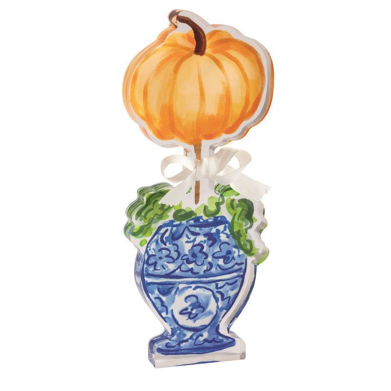 Pumpkin acrylic Sitter