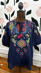 Margot Short sleeve blouse