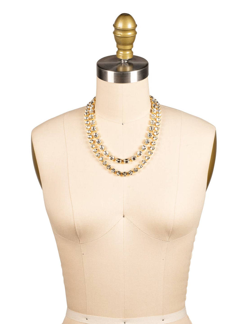 Marci Tennis Necklace - Clear