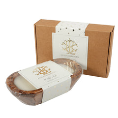 O'Holy Night 3 Wick Dough Bowl Candle