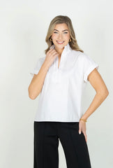 Riviera top- Cotton poplin
