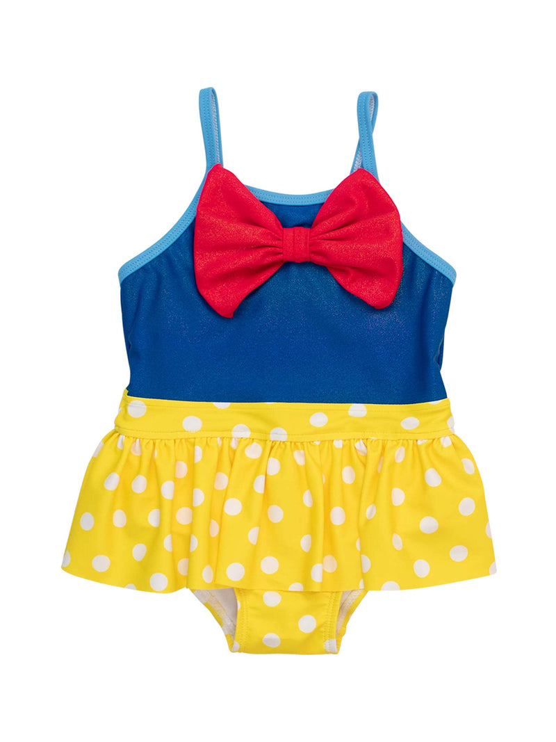Girls Apple Princess Big Bow Skirted One Piece