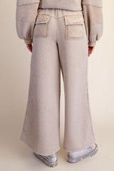 Waffle pant set