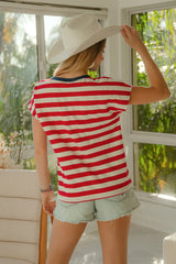 French Terry 4th of July top