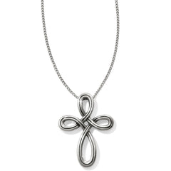 INTERLOCK PETITE CROSS NCKL