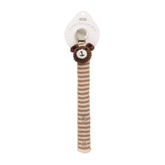 Crochet paci clip