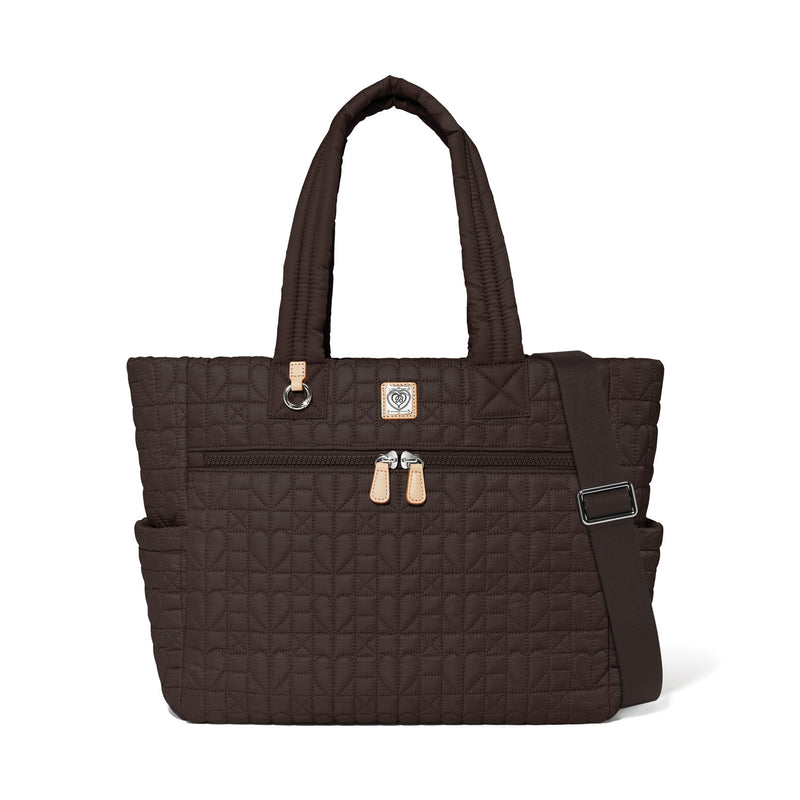 Cocoa Heart Beat Amara Large tote
