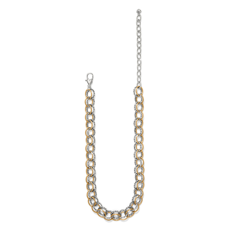 Pebble Link 2tn necklace