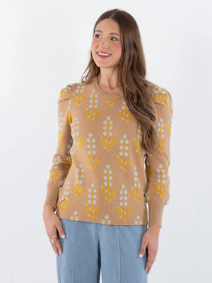 Julia sweater- Bluebonnets