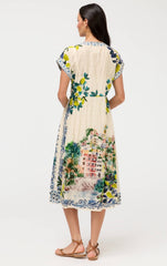 Effortless dress with Slip
