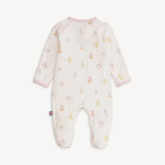 Magnetic Me pink baby beats footie