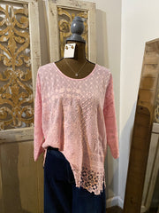 Zora stitchwork blouse