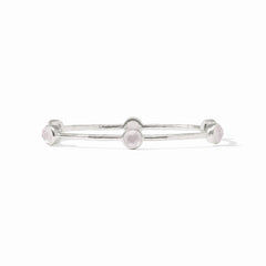 Milano lux bangles- silver