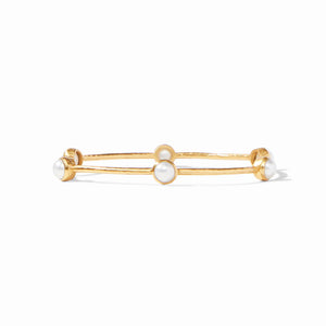 Milano Lux Bangle-Pearl