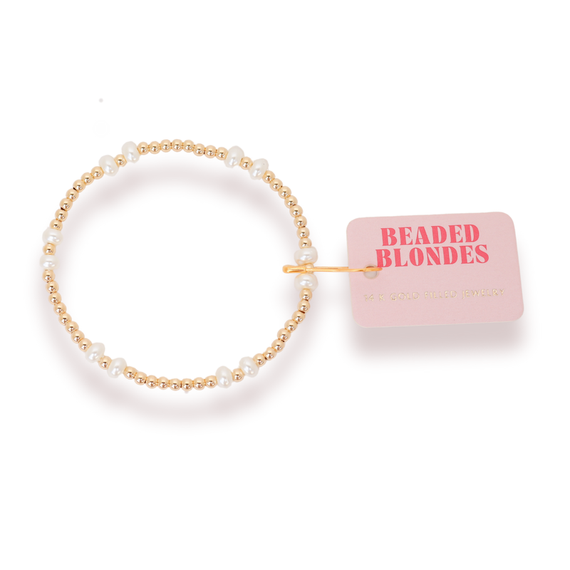 Bethani Pearl Bracelet: Standard 6.75 inch