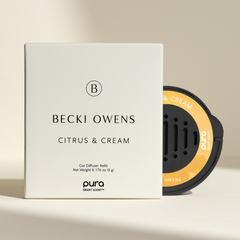 Citrus & Cream - Pura Car Diffuser Scent Refill