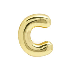 Smooth Bubble Initial Custom Word Name Watch Charm