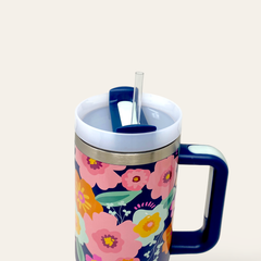 40oz Take Me Everywhere Tumbler - Bright & Bloomy