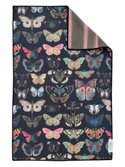 Velvet Wings: Reversible Hand Towel: Multi / 19x29in